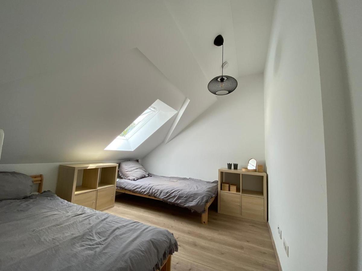 Helle 2 Zi. Wohnung Naehe Flughafen Muenchen Haimhausen  المظهر الخارجي الصورة
